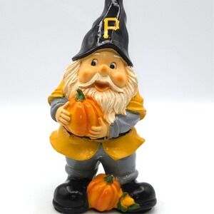 PITTSBURGH PIRATES GNOME WITH PUMPKINS FIGURINE STATUE 10" TALL